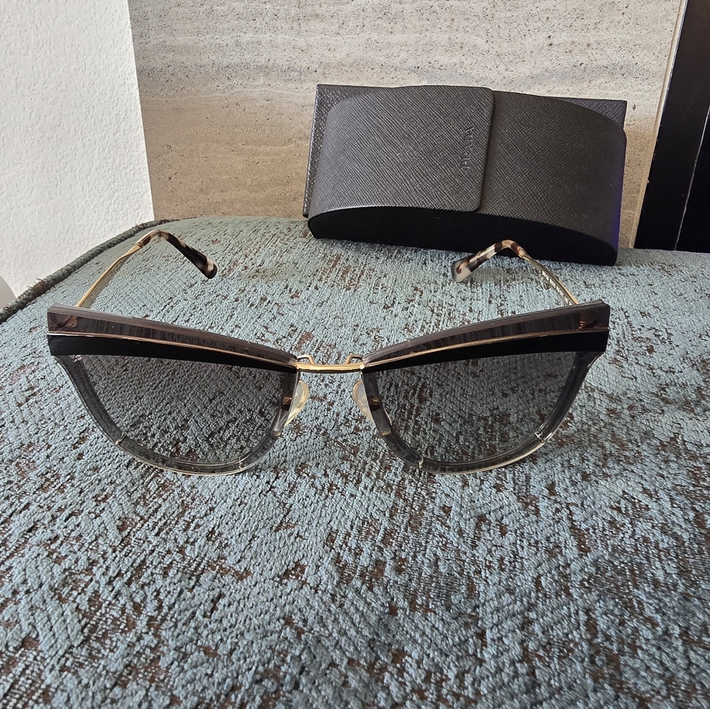 Prada Cat Eye Black Sunglasses - NWOT
